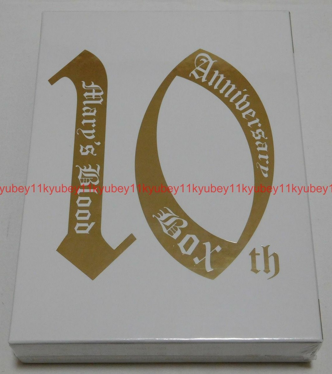 Mary's Blood 直筆サイン入り10thAnniversary box Mary's Blood 10th Anniversary Live BOX Mary's Blood 直筆