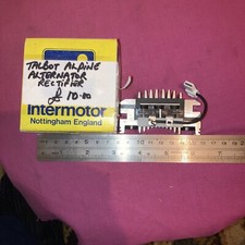 Talbot Alpine alternator rectifier. New old stock. 
