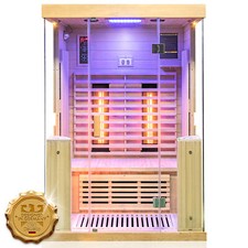 Infrarotkabine Infrarotsauna Wärmekabine Saunakabine Sauna 2 Person Vollspektrum