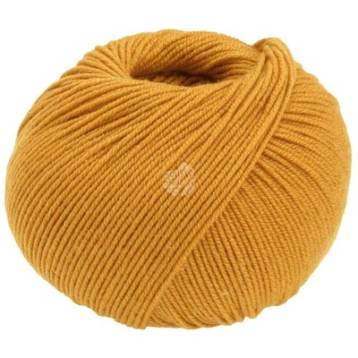 LANA GROSSA COOL WOOL SETA Strickgarn Wolle (7 - Rapsgelb)