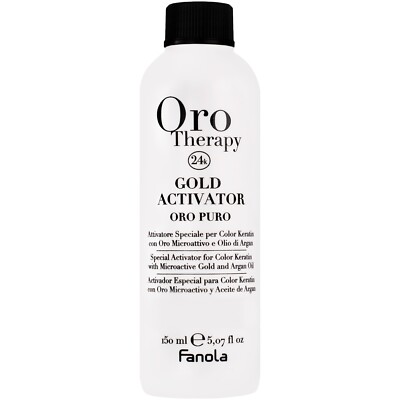 Fanola Oro Therapy Gold Activator Oro Puro 150ml, Haarfärbe-Oxidationsmittel