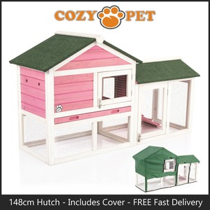 pink rabbit hutch