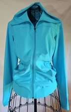 Xersion Women’s Full Zip Track Jacket Lightweight Athletic Size Med Blue NWOT