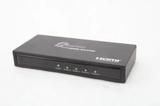Fosmon 1 x 4 HDMI Splitter High Definition Multimedia Interface Black F32A