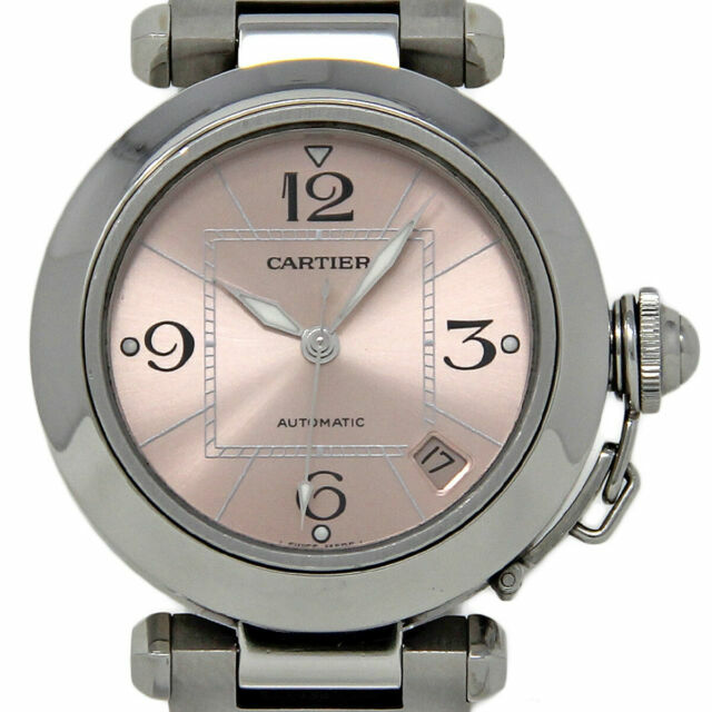 Cartier Pasha Pink Unisex Adult Watch - W31075M7 for sale online | eBay