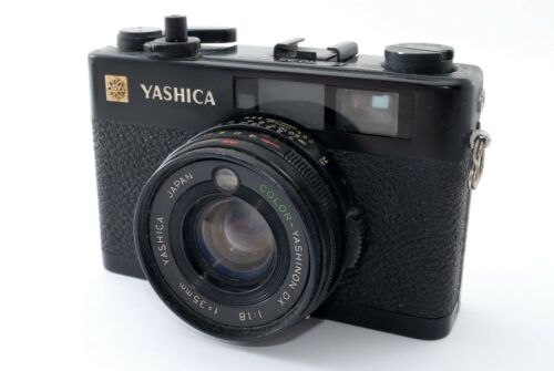 [As Is] Yashica Electro 35 CC Black w/Yashinon DX 35mm f1.8 From Japan #1051 - 第 1/11 張圖片