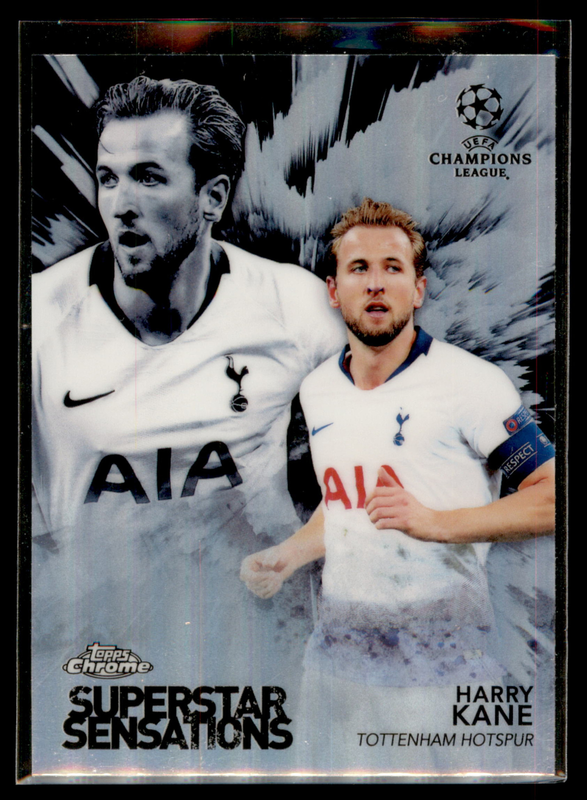 2018-19 Topps Chrome UEFA CL Superstar Sensations Harry Kane - Tottenham Hotspur