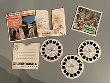 Vintage View Master 3 Reel Set Tour 2 Carlsbad Caverns GAF Packet A 377 Free SH