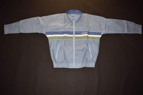 Adidas Regen Jacke Windbreaker Jacket Coat Rain Wear Nylon Vintage 152 164 176 S - Bild 3 von 8
