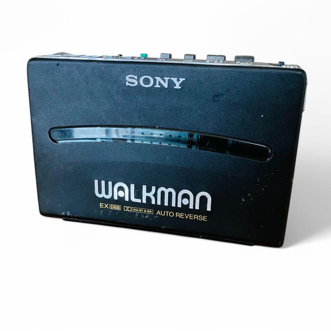 SONY WALKMAN WM-190 ブラック Sony WM-190 Walkman Portable Cassette Player Black vintage