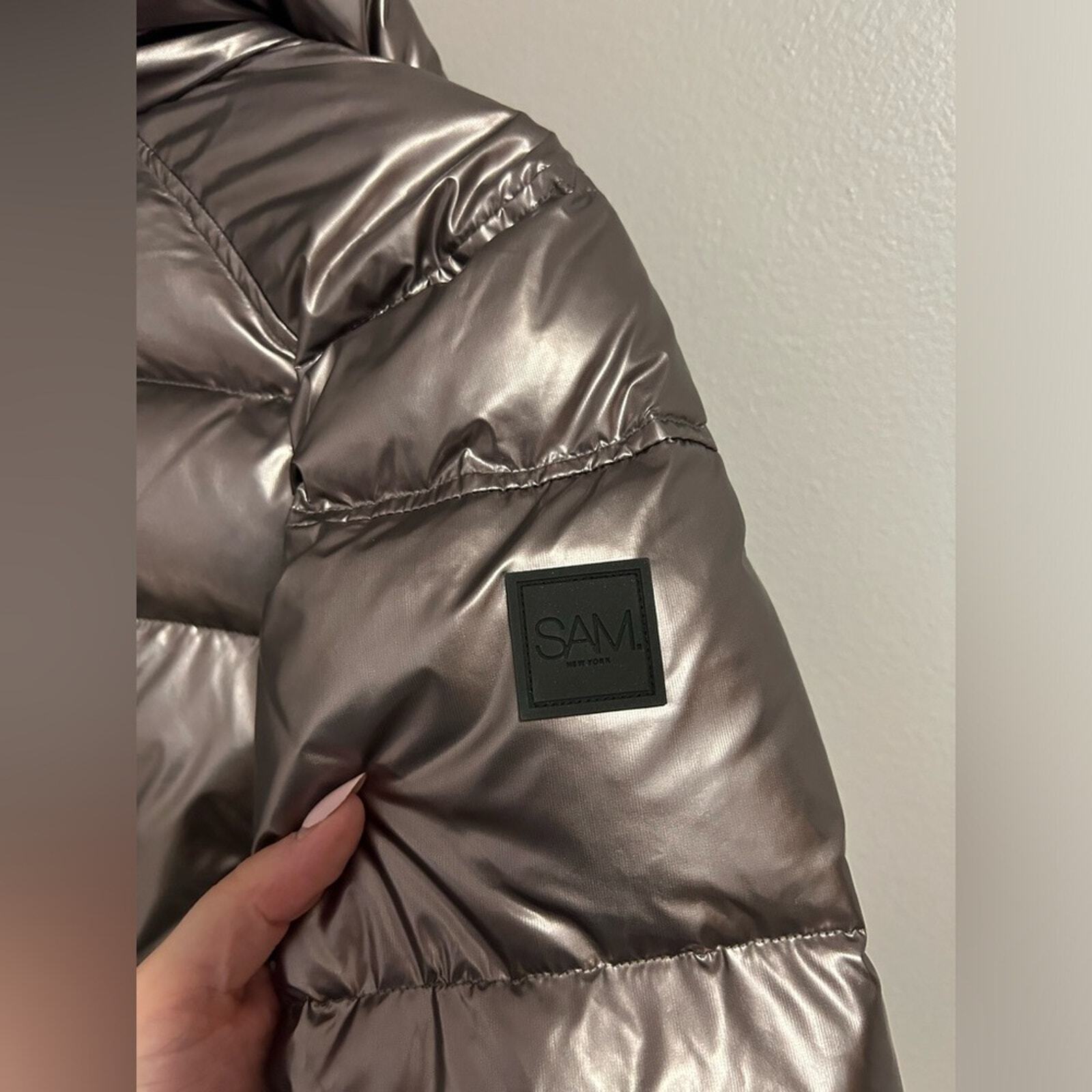 SAM. Freestyle Down Puffer Jacket in Gunmetal siz… - image 9