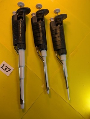 3 Gilson Pipetman Calibrated New Seal Pipettes P1000, P200, P20 | eBay