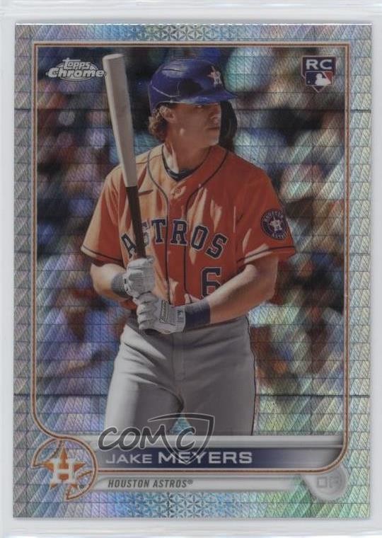 2022 Topps Chrome Sonic Prism Refractor Jake Meyers #114 Rookie RC 1eg1