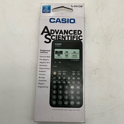 Casio ClassWiz FX-991CW Scientific Calculator Black