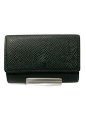 LOUIS VUITTON Multicles 6 Taiga PVC GRN Men's