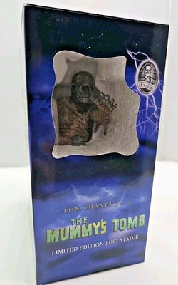 X-Plus The Mummy's Tomb Lon Chaney Jr. Limited Edition Bust BRAND NEW ~SEALED~