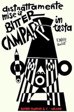 Poster poster advertising print aperitif Bitter Campari Milano 50x70 cm.