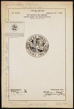 The Carter's Ink Company for Ideal brand Certain Named Type Writer Supplies thumbnail