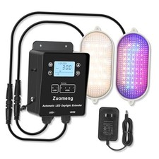 Automatic LED Daylight Extender, Upgraded Chicken Coop Light with Multi-Color