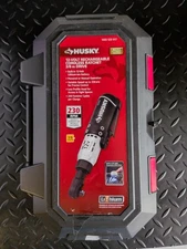 Husky Cordless Ratchet 3/8 in. Drive Torque Repair Tool 12 V Built-in Battery