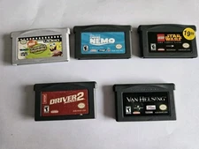 Gemboy Advance Game Lot