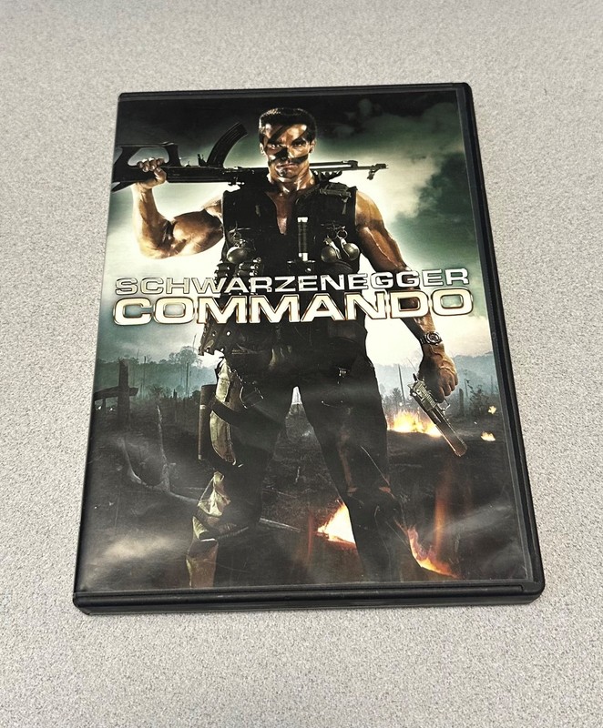 Commando DVD 1985 Arnold Schwarzenegger