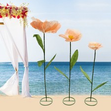 Large Artificial Wedding Flowers Three pcs Artificial Flower for Birthday
