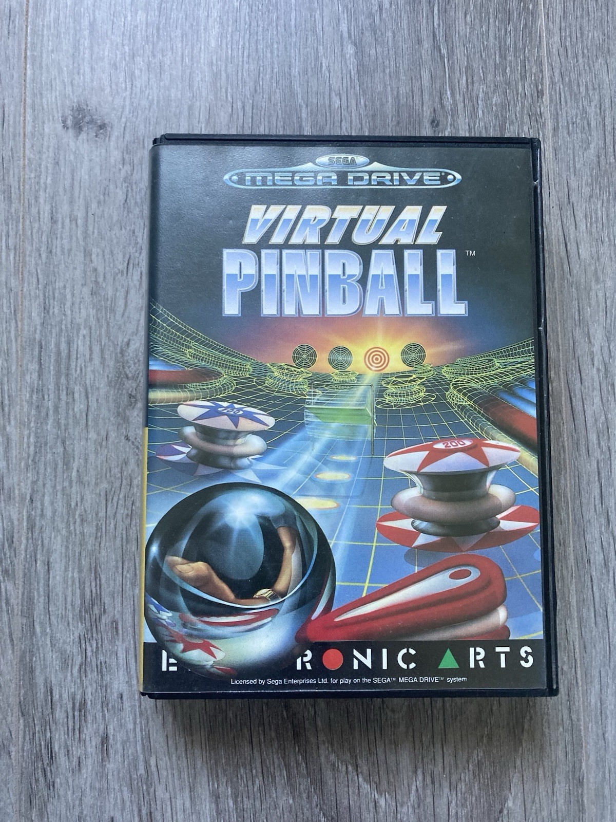 Virtual Pinball Megadrive Pal Euro Cib