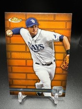 2011 Finest Foundations Orange Refractors #FF6 Evan Longoria