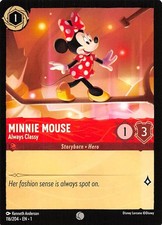 Minnie Mouse Always Classy 116/204 The First Chapter Disney Lorcana 014128