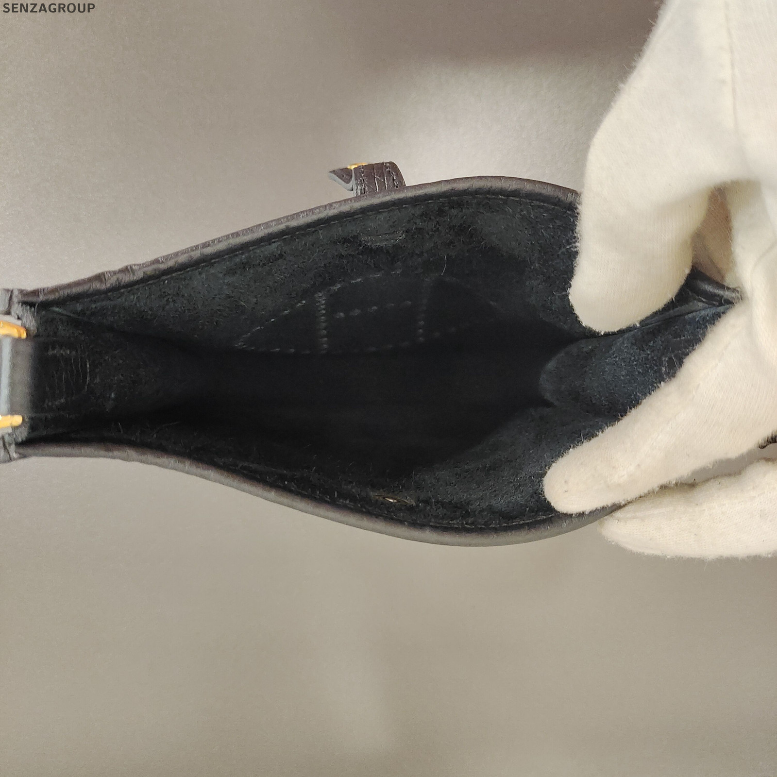 Hermès Evelyne 16 Mini Black Gold Crossbody Bag Unisex Classic thumbnail 6