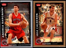 Fleer Glossy Toronto Raptors (2) Card Lot - LIMITED EDITION – A TRUE STATEMEN...