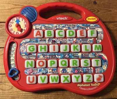 VTech Touch and Discover Alphabet Town 8 Different Educational Activities READ