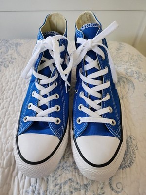 Converse Chuck Taylor All Star High Top Snorkel Blue Unisex w size 7 m size 5