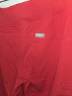 FIGS Technical Collection Red Scrub Pants XXS  Drawstring Stretch Straigh.  — photo 3