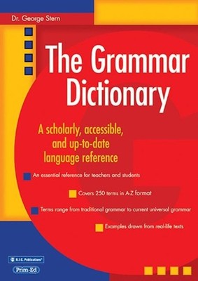 The Grammar Dictionary by Stern, George Paperback / softback Book The Fast Free