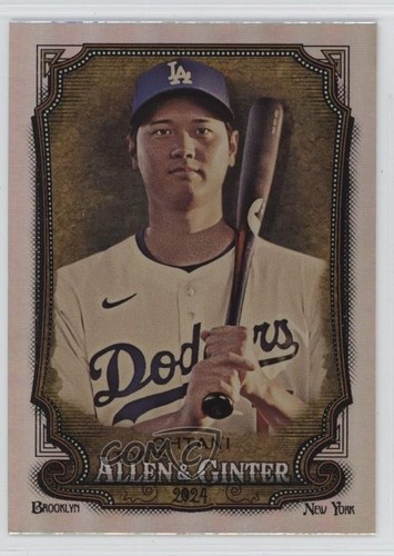 2024 Topps Allen & Ginter Hot Box Silver Portrait Shohei Ohtani #97 12w7