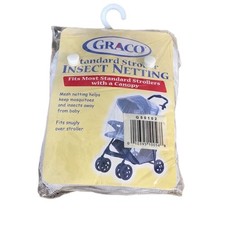 Graco Infant Baby Stroller Insect White Mosquito Netting Mesh