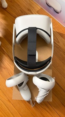 Meta Oculus Quest 2 128GB VR Headset w/ Controllers and Accessories