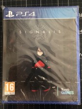 Signalis Ps4 Pal Sealed Brand New Slight Scratch And Package Tear