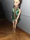 Custom Dawn Doll Outfit Green Mint Mini Red & Gold Trim  — photo 3