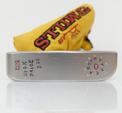 T・P MILLS NICK PRICE S08 PROTOTYP 33,5 Zoll Putter RH mit Head Cover