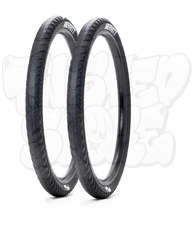 PAIR Merritt Option BMX Wheelie Bike Tires w/ Swerve Wall 26 x 2.5