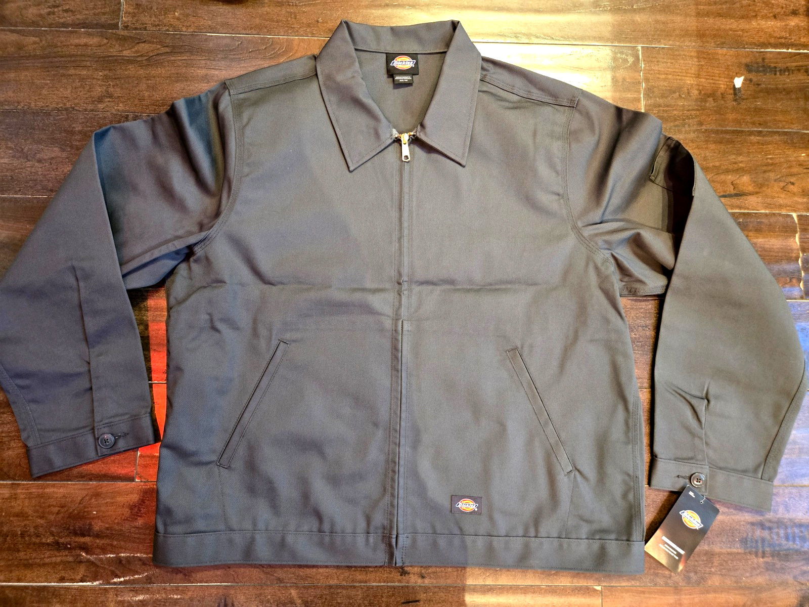 Dickies Men's Unlined Eisenhower Jacket DJT75 CH  Charcoal
