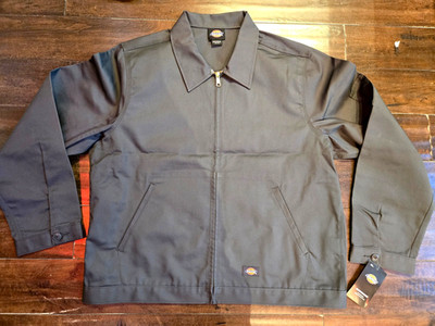 Dickies Men's Unlined Eisenhower Jacket DJT75 CH  Charcoal