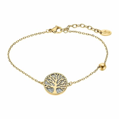 Bracciale Lotus Donna LS1843-2/5 – Acciaio Inossidabile 316L, Finitura Lucida, Stile Romantico