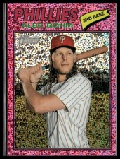 2026 Topps Heritage #81 Alec Bohm Chrome Pink Sparkle Refractors (i20029)