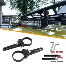 Light Bar Mounting Brackets Aluminum Alloy Led Roll Bar Light Cage Mount 2inch