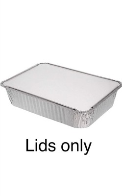 18 Aludeckel für Backofenblech 25 x 18 cm nur Deckel kein Fach enthalten Qualität