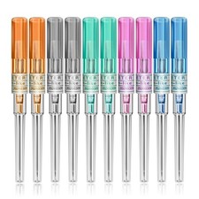 5/10pcs Sterilized Catheter Piercing Needles Supply Professional Piercing Stores